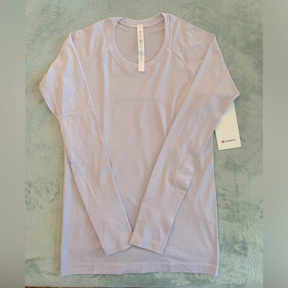 Lululemon Swiftly Tech Long Sleeve 2.0 (lavender dew)